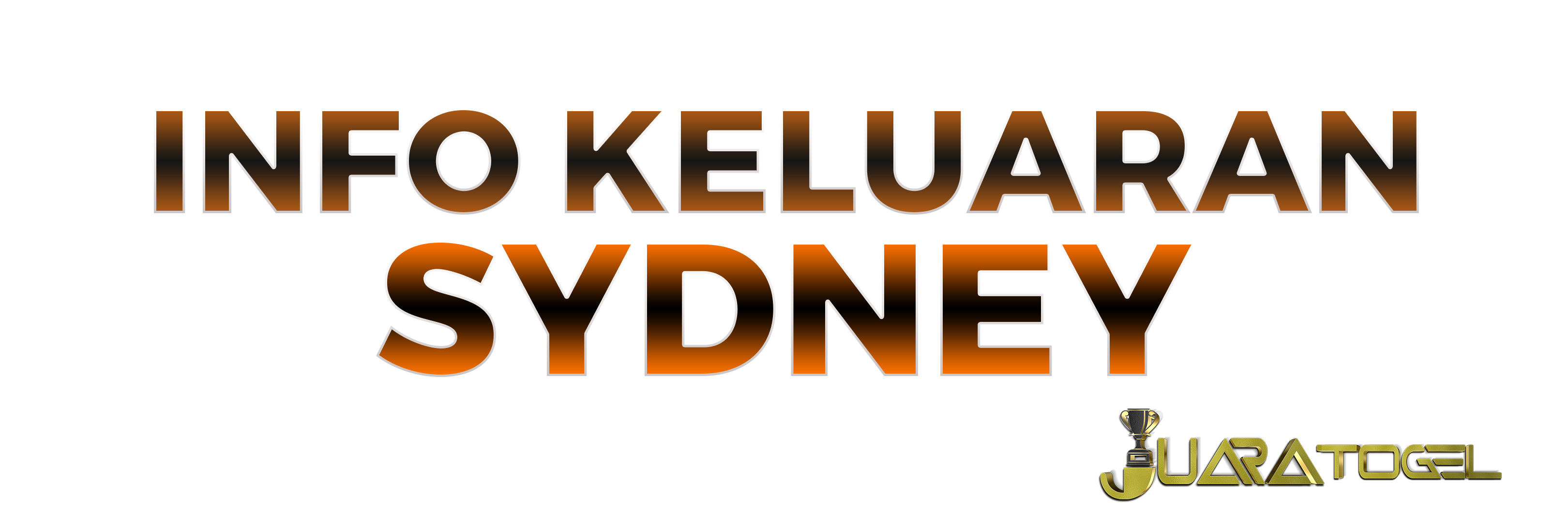 INFO KELUARAN SYDNEY